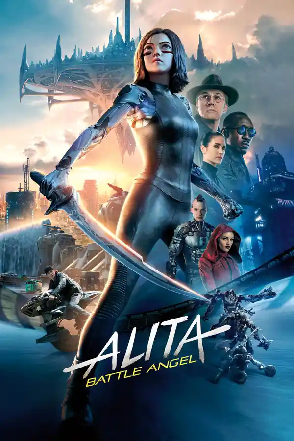 Alita: Battle Angel streaming release poster
