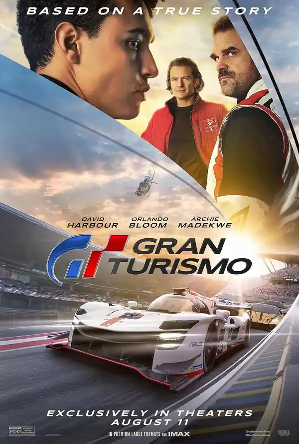 Gran Turismo streaming release poster