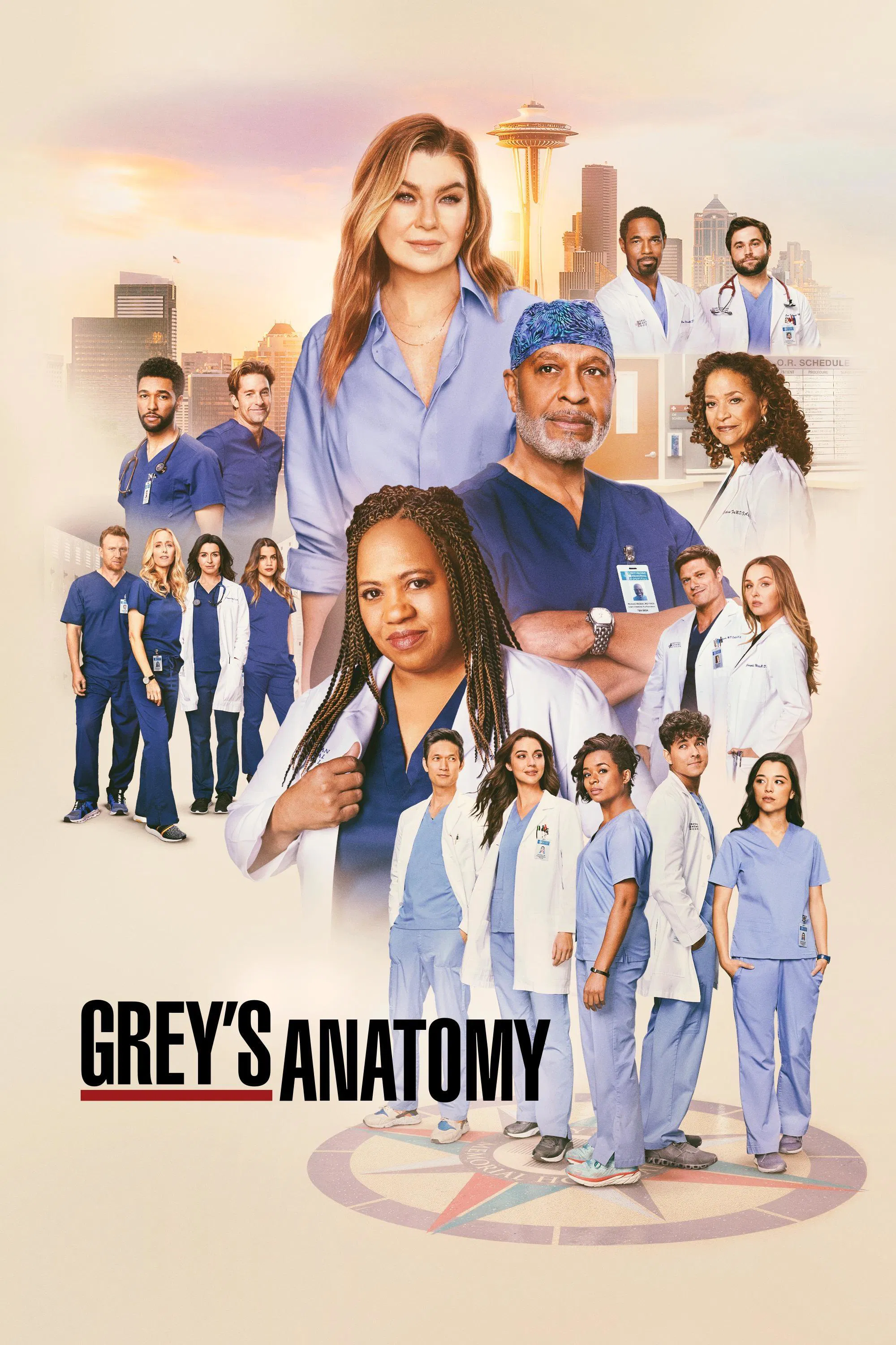Grey's Anatomy: Season 21 streaming release poster