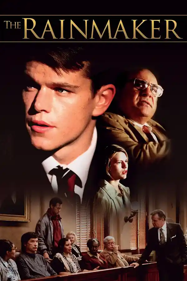 John Grisham's The Rainmaker streaming release poster