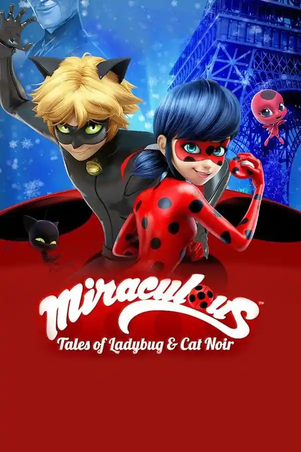 Miraculous: Tales of Ladybug & Cat Noir streaming release poster