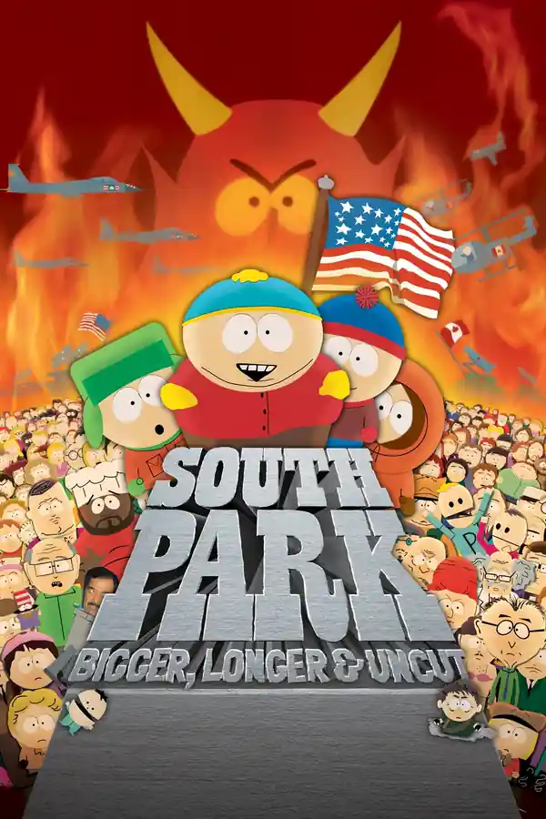 South Park: Bigger, Longer & Uncut streaming release poster
