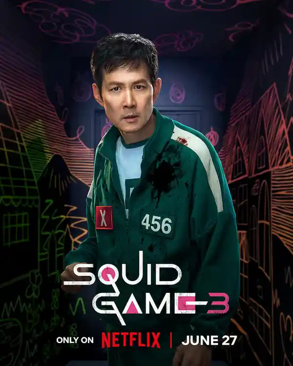 Squid Game: Season 3 streaming release poster