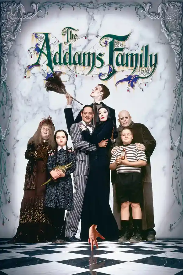 The Addams Family streaming release poster