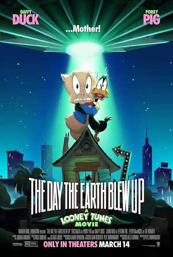 The Day the Earth Blew Up: A Looney Tunes Movie streaming release poster