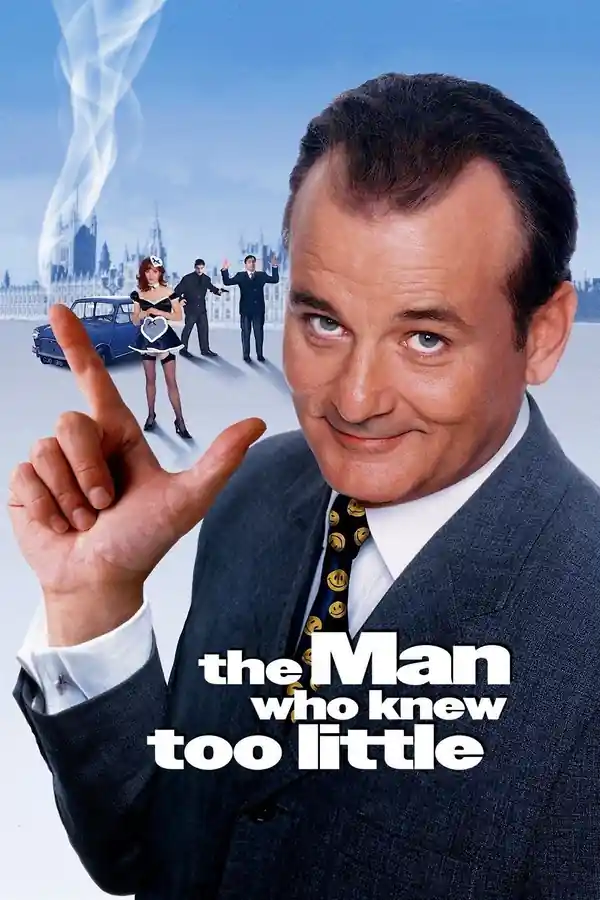 The Man Who Knew Too Little streaming release poster