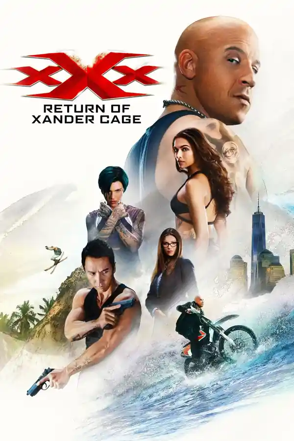 XXX: The Return of Xander Cage streaming release poster